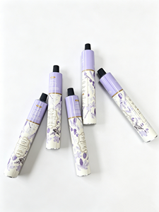 Collapsible Aluminum Hair Color Tube