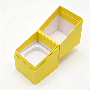 Luxury Square Slanted Opening Rigid Gift Box Custom Printed