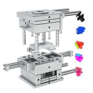 Oem Double Injection 2K Mould Manufacturing Custom Multi-Cavity Plastic Molds With 300,000-500,000 Shots Life From Topwell